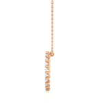 Load image into Gallery viewer, 1.64 CT Lab-Grown Diamond Round Circle Pendant Necklace | Solid Gold | 20 Round Diamonds