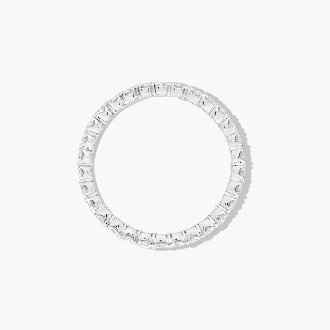 Lab Grown Diamond Eternity Band Ring | 0.50 to 2.00 CTW | Round Cut Full Eternity Style