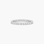 Load image into Gallery viewer, Lab Grown Diamond Eternity Band Ring | 0.50 to 2.00 CTW | Round Cut Full Eternity Style
