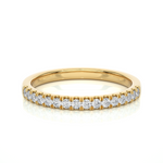 Load image into Gallery viewer, 0.25 CT Round Cut Lab Grown Diamond Micro Pave Band  16 Stone IGI Certified
