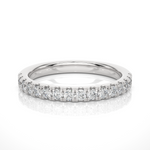 Load image into Gallery viewer, 0.25 CT Round Lab Grown Diamond Petite Micro Pave Ring  16 Stone IGI Certified
