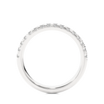 Load image into Gallery viewer, 0.25 CT Round Lab Grown Diamond Petite Micro Pave Ring  16 Stone IGI Certified
