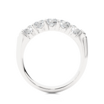 Load image into Gallery viewer, 1.11 CT Round Cut Lab Grown Diamond Band  5 Stone IGI Certified
