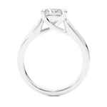 Load image into Gallery viewer, 1.35 CT Princess Cut Lab Grown Diamond Engagement Ring | Bold 4 Stone Gold Band
