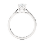 Load image into Gallery viewer, 0.57 CT Princess Cut Lab Grown Diamond Solitaire Engagement Ring | Gold Band
