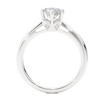 Load image into Gallery viewer, 1.05 CT Round Lab Grown Diamond 5 Stone Engagement Ring | Six Prong Gold Band
