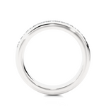 Load image into Gallery viewer, 0.55 CT Princess Cut Lab Grown Diamond Channel Set Band  11 Stone IGI Certified
