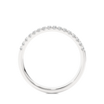 Load image into Gallery viewer, 0.25 CT Round Cut Lab Grown Diamond Micro Pave Band  16 Stone IGI Certified
