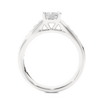 Load image into Gallery viewer, 2.12 CTW Cushion Cut Lab-Grown Diamond Engagement Ring with Princess Channel Set Accents
