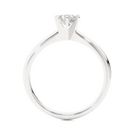 Load image into Gallery viewer, 0.41 CT Round Lab Grown Diamond Solitaire Engagement Ring | Four Prong Gold Band
