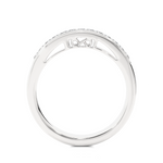 Load image into Gallery viewer, 0.32 CT Princess Cut Lab Grown Diamond Channel Set Band  13 Stone IGI Certified
