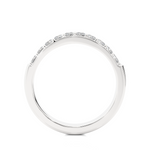 Load image into Gallery viewer, 0.40 CT Round Cut Lab Grown Diamond Prong Set Band  10 Stone IGI Certified
