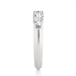 Load image into Gallery viewer, 1.11 CT Round Cut Lab Grown Diamond Band  5 Stone IGI Certified
