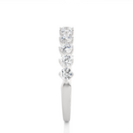 Load image into Gallery viewer, 0.57 CT Round Cut Lab Grown Diamond Prong Set Band  11 Stone IGI Certified
