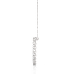 Load image into Gallery viewer, 1.64 CT Lab-Grown Diamond Round Circle Pendant Necklace | Solid Gold | 20 Round Diamonds