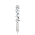 Load image into Gallery viewer, 0.60 CT Round Cut Lab Grown Diamond Channel Set Band  11 Stone IGI Certified
