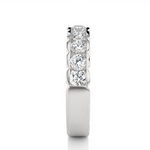 Load image into Gallery viewer, 1.01 CT Round Cut Lab Grown Diamond Bold Channel Set Band  10 Stone IGI Certified
