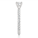 Load image into Gallery viewer, 1.01 CTW Princess Cut Solitaire Lab-Grown Diamond Engagement Ring
