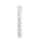 Load image into Gallery viewer, 1.93 CT Princess Cut Lab Grown Diamond Eternity Band | 27 Stones | 10K, 14K &amp; 18K Gold
