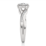 Load image into Gallery viewer, 0.83 Carat Vintage Style Lab-Grown Round Diamond Ring | Timeless Elegance
