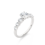 Load image into Gallery viewer, 1.47 CTW Round Lab-Grown Diamond Claw Set Engagement Ring E-F / VVS-VS
