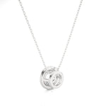 Load image into Gallery viewer, 1.08 CT Lab-Grown Diamond Bezel-Set Pendant Necklace | Round Cut | Solid Gold