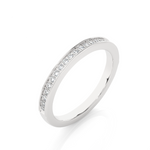 Load image into Gallery viewer, 0.19 CT Round Cut Lab Grown Diamond Prong Set Band  23 Stone IGI Certified
