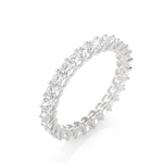 Load image into Gallery viewer, 1.93 CT Princess Cut Lab Grown Diamond Eternity Band | 27 Stones | 10K, 14K &amp; 18K Gold
