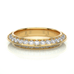 Load image into Gallery viewer, 1.02 CT Round Cut Lab Grown Diamond Two Row Band  34 Stone IGI Certified
