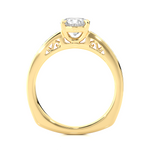 Load image into Gallery viewer, 1.27 CTW Round Lab-Grown Diamond Channel Set Engagement Ring
