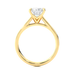 Load image into Gallery viewer, 1.95 CTW Princess Cut Lab-Grown Diamond Channel Set Engagement Ring E-F / VVS-VS

