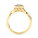 Load image into Gallery viewer, 0.83 Carat Vintage Style Lab-Grown Round Diamond Ring | Timeless Elegance
