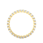 Load image into Gallery viewer, 1.04 CT Round Lab Grown Diamond Prong Set Eternity Band | 30 Stone Gold Ring
