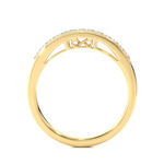 Load image into Gallery viewer, 0.32 CT Princess Cut Lab Grown Diamond Channel Set Band  13 Stone IGI Certified
