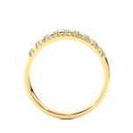 Load image into Gallery viewer, 0.47 CT Round Cut Lab Grown Diamond Micro Pave Band  9 Stone IGI Certified

