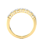 Load image into Gallery viewer, 1.13 CT Round Cut Lab Grown Diamond Prong Set Band  7 Stone IGI Certified
