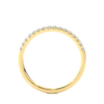 Load image into Gallery viewer, 0.25 CT Round Cut Lab Grown Diamond Micro Pave Band  16 Stone IGI Certified
