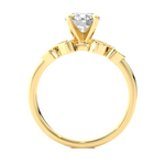 Load image into Gallery viewer, 1.21 CTW Round Lab-Grown Diamond Engagement Ring with Prong &amp; Claw Set E-F / VVS-VS
