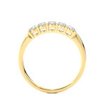 Load image into Gallery viewer, 0.51 CT Round Cut Lab Grown Diamond Five Stone Prong Set Ring  IGI Certified
