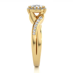 Load image into Gallery viewer, 0.83 Carat Vintage Style Lab-Grown Round Diamond Ring | Timeless Elegance
