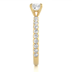 Load image into Gallery viewer, 1.01 CTW Princess Cut Solitaire Lab-Grown Diamond Engagement Ring
