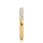Load image into Gallery viewer, 0.40 CT Round Cut Lab Grown Diamond Prong Set Band  10 Stone IGI Certified
