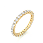 Load image into Gallery viewer, 1.02 CT Round Lab Grown Diamond Eternity Band | 30 Stones | 10K, 14K &amp; 18K Gold
