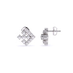 Load image into Gallery viewer, Round Lab-Grown Diamond Arrow Earrings 0.23 CTW – 24 Stones | 10K, 14K, 18K White, Yellow &amp; Rose Gold | IGI Certified
