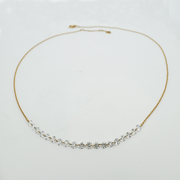 1.75 CTW Round-Cut Lab Drilled Diamond Pendant Necklace (19pcs) – IGI Certified