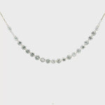 Load and play video in Gallery viewer, 7.93 CTW Round Drilled Lab Diamond Pendant Necklace (22pcs) – IGI Certified