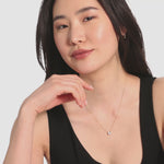 Load and play video in Gallery viewer, Princess Cut Lab-Grown Diamond Solitaire Pendant (0.25 to 3.00 CTW - E-F / VVS-VS)
